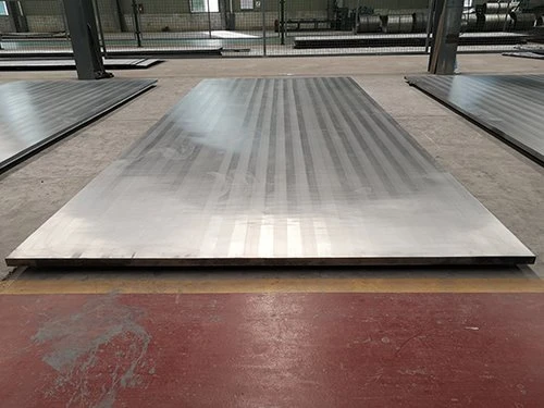 Titanium Clad Stainless Steel Sheet for Heat Exchanger price