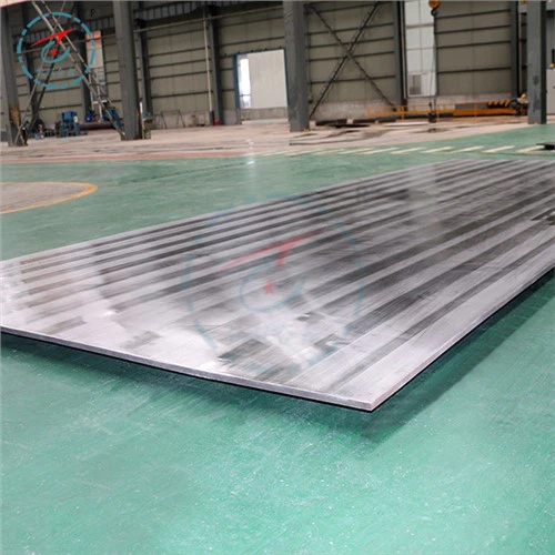 爆発溶接によるステンレス鋼アルミニウム バイメタル クラッド プレート